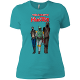 T-Shirts Tahiti Blue / X-Small The Walking Bounty Hunter Women's Premium T-Shirt