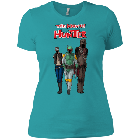 T-Shirts Tahiti Blue / X-Small The Walking Bounty Hunter Women's Premium T-Shirt
