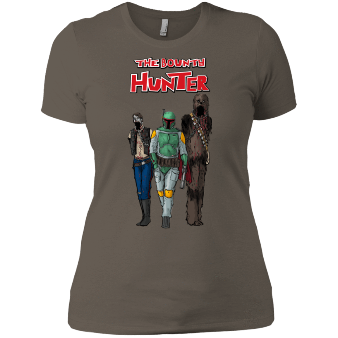 T-Shirts Warm Grey / X-Small The Walking Bounty Hunter Women's Premium T-Shirt