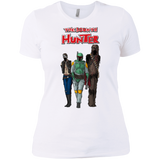 T-Shirts White / X-Small The Walking Bounty Hunter Women's Premium T-Shirt