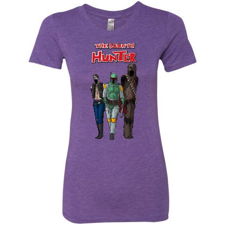 T-Shirts Purple Rush / Small The Walking Bounty Hunter Women's Triblend T-Shirt