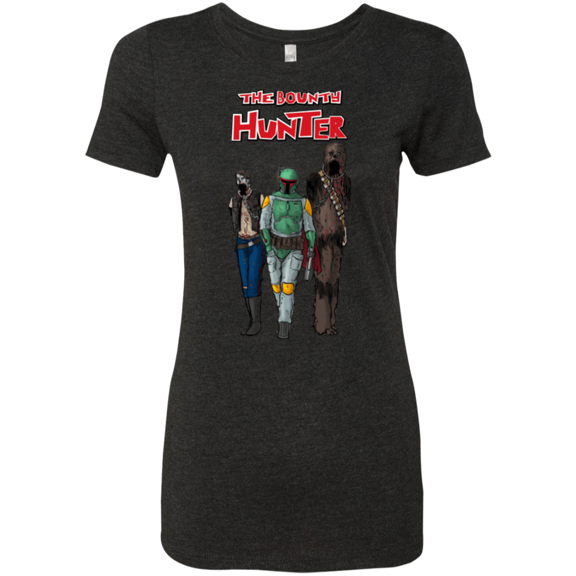 T-Shirts Vintage Black / Small The Walking Bounty Hunter Women's Triblend T-Shirt