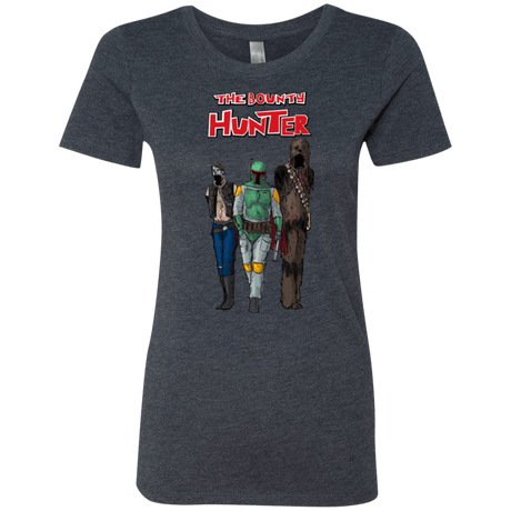T-Shirts Vintage Navy / Small The Walking Bounty Hunter Women's Triblend T-Shirt