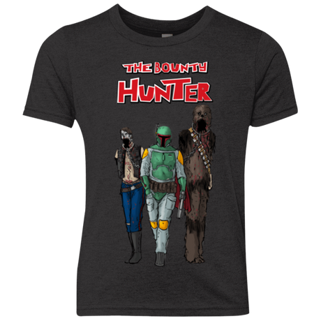 T-Shirts Vintage Black / YXS The Walking Bounty Hunter Youth Triblend T-Shirt