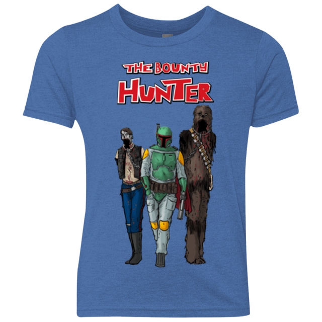 T-Shirts Vintage Royal / YXS The Walking Bounty Hunter Youth Triblend T-Shirt