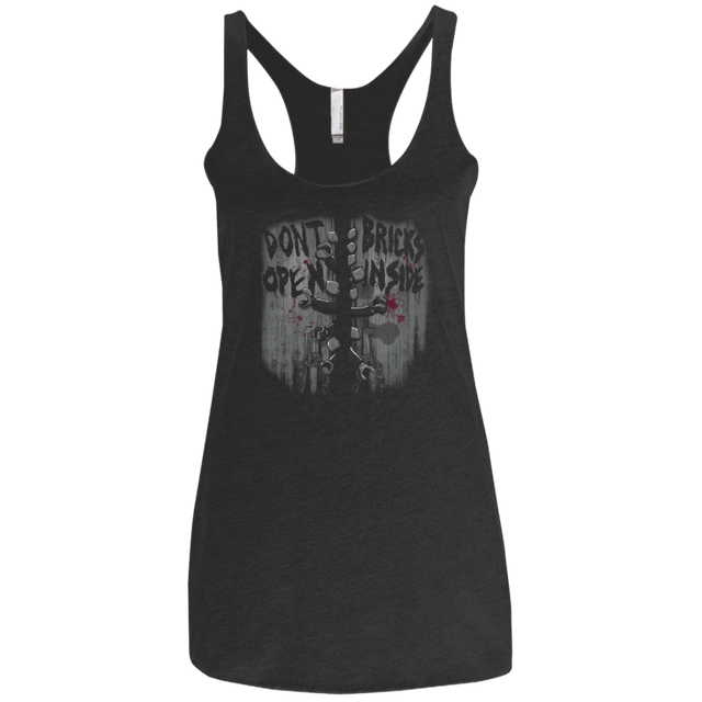 T-Shirts Vintage Black / X-Small The Walking Bricks Women's Triblend Racerback Tank