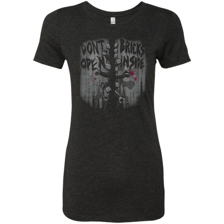 T-Shirts Vintage Black / Small The Walking Bricks Women's Triblend T-Shirt