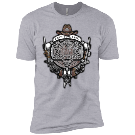 T-Shirts Heather Grey / YXS The Walking Crest Boys Premium T-Shirt