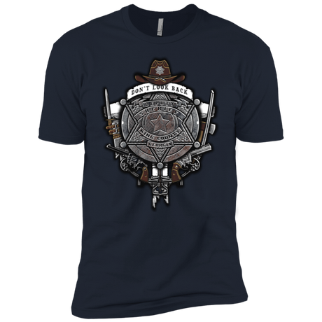 T-Shirts Midnight Navy / YXS The Walking Crest Boys Premium T-Shirt