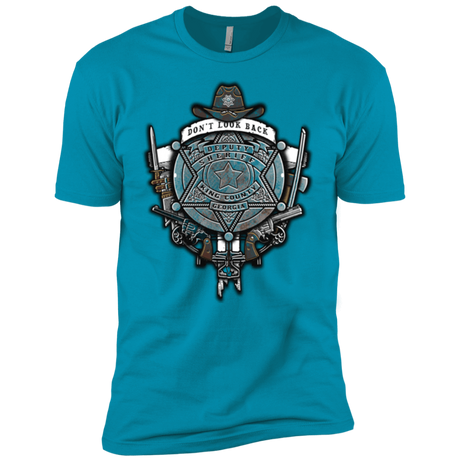 T-Shirts Turquoise / YXS The Walking Crest Boys Premium T-Shirt