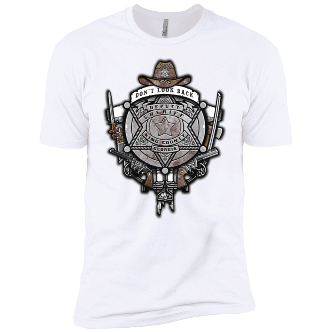 T-Shirts White / YXS The Walking Crest Boys Premium T-Shirt