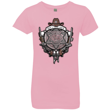 T-Shirts Light Pink / YXS The Walking Crest Girls Premium T-Shirt