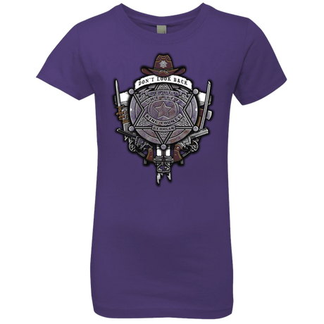 T-Shirts Purple Rush / YXS The Walking Crest Girls Premium T-Shirt