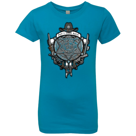 T-Shirts Turquoise / YXS The Walking Crest Girls Premium T-Shirt