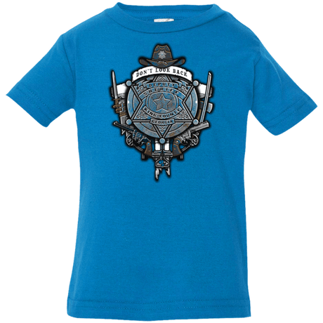 T-Shirts Cobalt / 6 Months The Walking Crest Infant PremiumT-Shirt