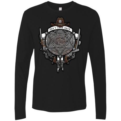 T-Shirts Black / Small The Walking Crest Men's Premium Long Sleeve