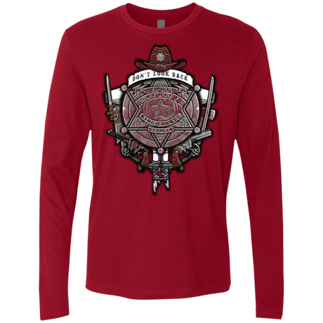 T-Shirts Cardinal / Small The Walking Crest Men's Premium Long Sleeve