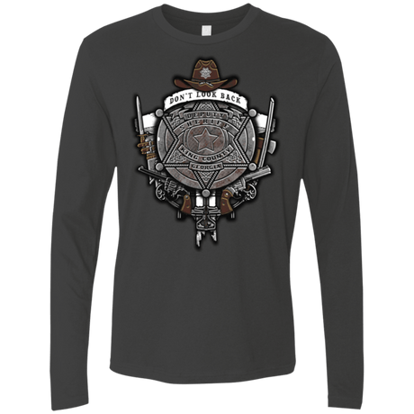 T-Shirts Heavy Metal / Small The Walking Crest Men's Premium Long Sleeve