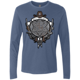 T-Shirts Indigo / Small The Walking Crest Men's Premium Long Sleeve