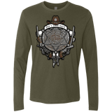 T-Shirts Military Green / Small The Walking Crest Men's Premium Long Sleeve