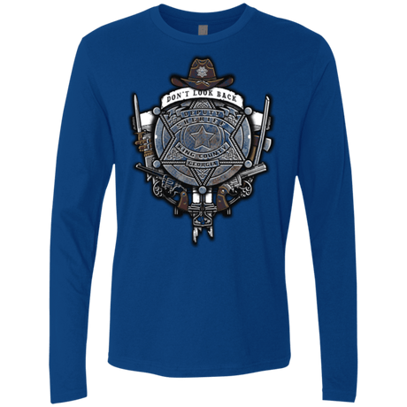 T-Shirts Royal / Small The Walking Crest Men's Premium Long Sleeve