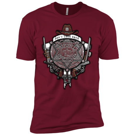 T-Shirts Cardinal / X-Small The Walking Crest Men's Premium T-Shirt