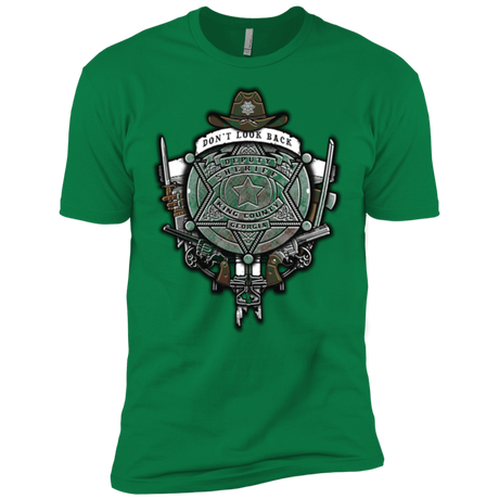 T-Shirts Kelly Green / X-Small The Walking Crest Men's Premium T-Shirt