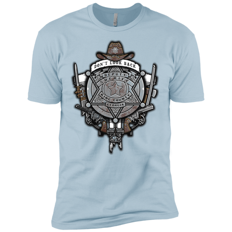 T-Shirts Light Blue / X-Small The Walking Crest Men's Premium T-Shirt