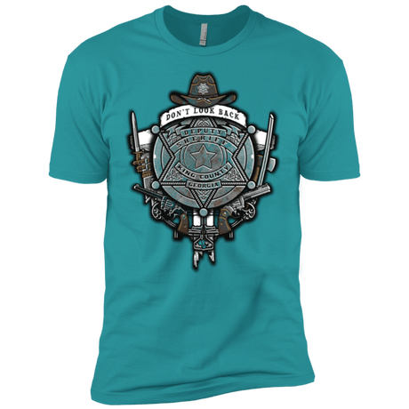 T-Shirts Tahiti Blue / X-Small The Walking Crest Men's Premium T-Shirt