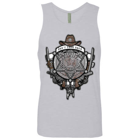 T-Shirts Heather Grey / Small The Walking Crest Men's Premium Tank Top
