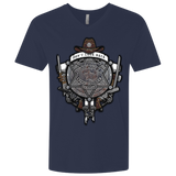 T-Shirts Midnight Navy / X-Small The Walking Crest Men's Premium V-Neck