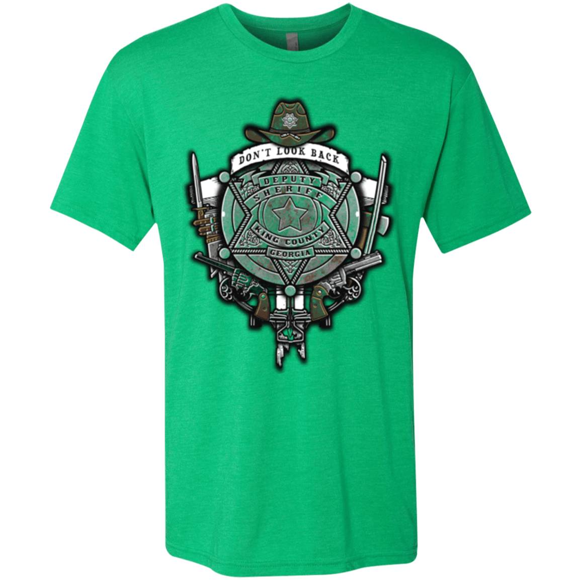 T-Shirts Envy / Small The Walking Crest Men's Triblend T-Shirt