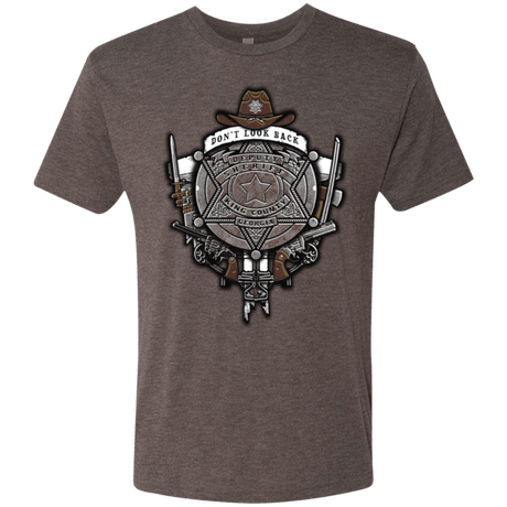 T-Shirts Macchiato / Small The Walking Crest Men's Triblend T-Shirt