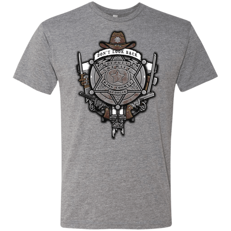 T-Shirts Premium Heather / Small The Walking Crest Men's Triblend T-Shirt