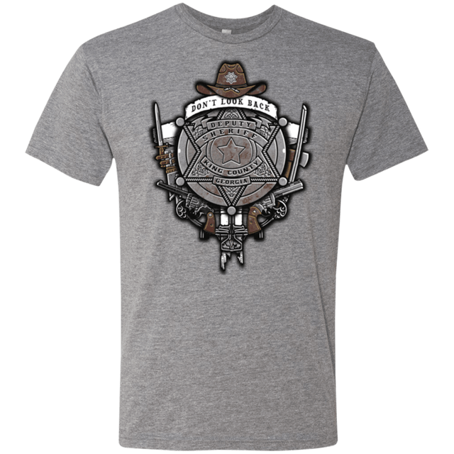 T-Shirts Premium Heather / Small The Walking Crest Men's Triblend T-Shirt