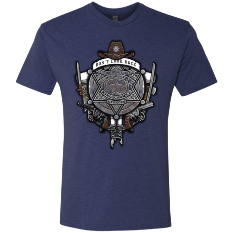 T-Shirts Vintage Navy / Small The Walking Crest Men's Triblend T-Shirt