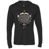T-Shirts Vintage Black / X-Small The Walking Crest Triblend Long Sleeve Hoodie Tee