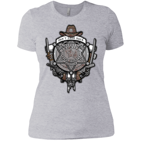 T-Shirts Heather Grey / X-Small The Walking Crest Women's Premium T-Shirt