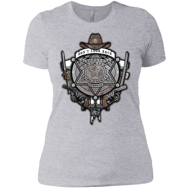 T-Shirts Heather Grey / X-Small The Walking Crest Women's Premium T-Shirt