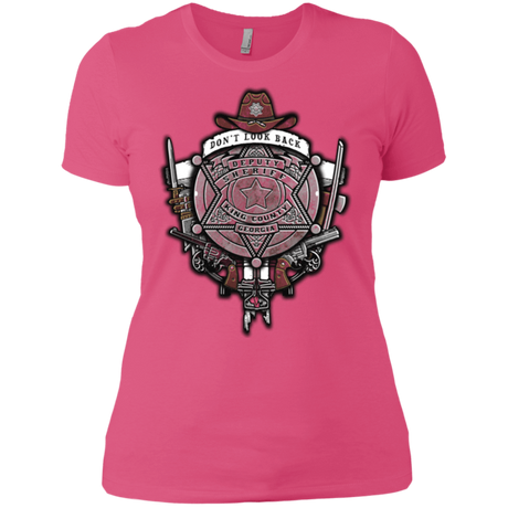 T-Shirts Hot Pink / X-Small The Walking Crest Women's Premium T-Shirt