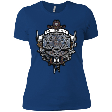 T-Shirts Royal / X-Small The Walking Crest Women's Premium T-Shirt