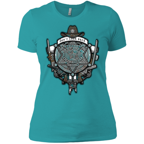 T-Shirts Tahiti Blue / X-Small The Walking Crest Women's Premium T-Shirt
