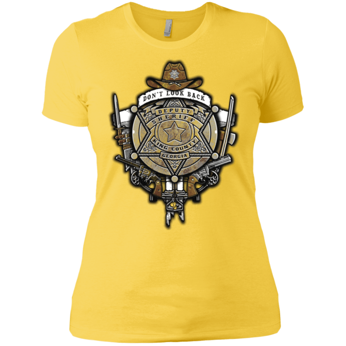 T-Shirts Vibrant Yellow / X-Small The Walking Crest Women's Premium T-Shirt