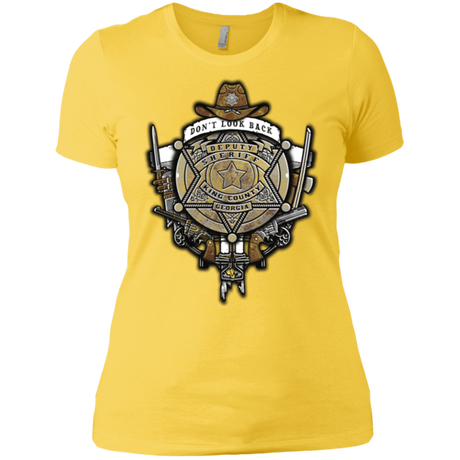 T-Shirts Vibrant Yellow / X-Small The Walking Crest Women's Premium T-Shirt