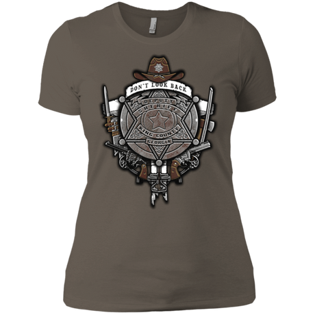 T-Shirts Warm Grey / X-Small The Walking Crest Women's Premium T-Shirt