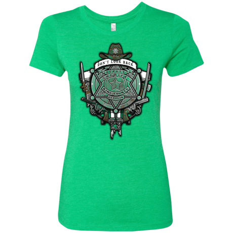 T-Shirts Envy / Small The Walking Crest Women's Triblend T-Shirt