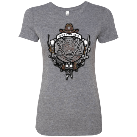 T-Shirts Premium Heather / Small The Walking Crest Women's Triblend T-Shirt