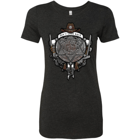 T-Shirts Vintage Black / Small The Walking Crest Women's Triblend T-Shirt