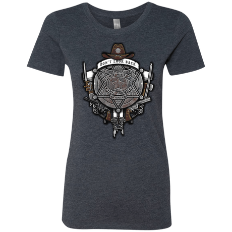 T-Shirts Vintage Navy / Small The Walking Crest Women's Triblend T-Shirt