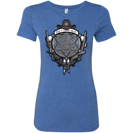 T-Shirts Vintage Royal / Small The Walking Crest Women's Triblend T-Shirt